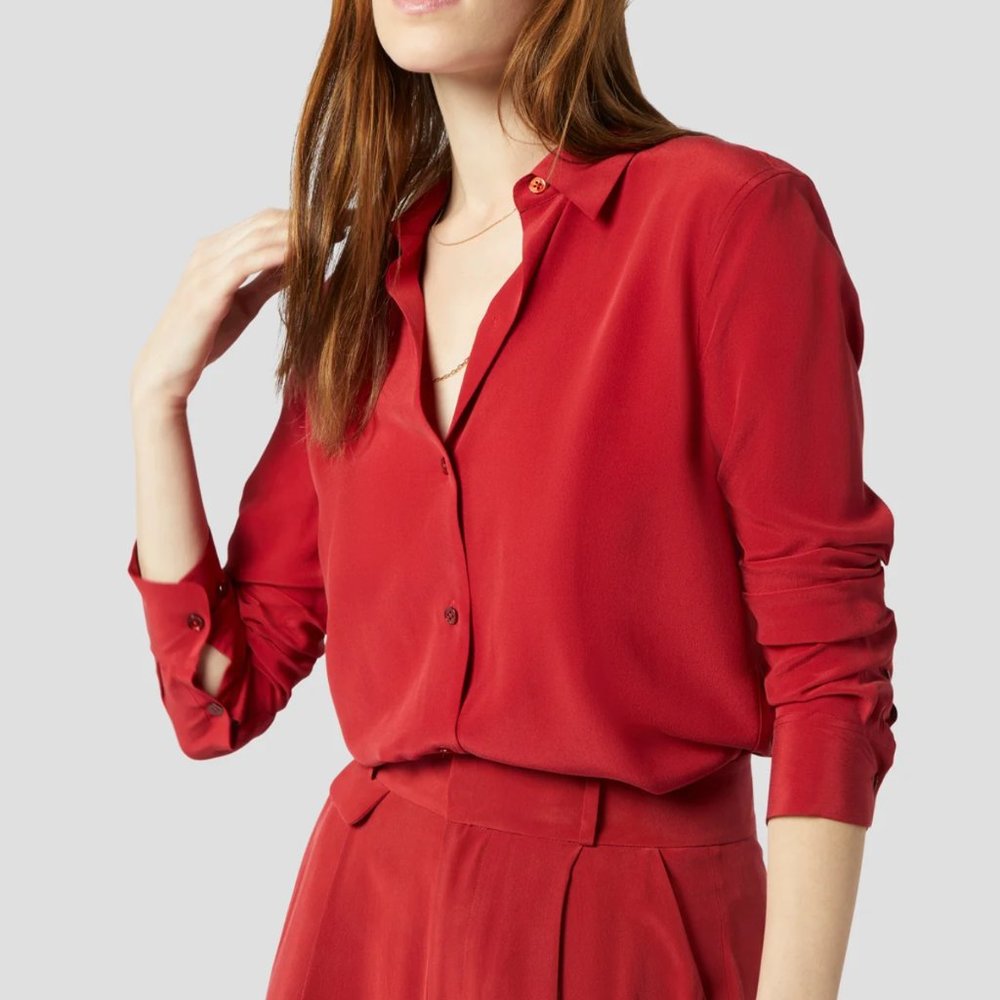 Equipment Essential Silk Blouse